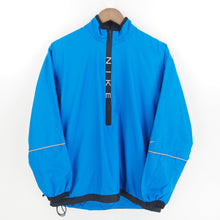 Load image into Gallery viewer, VINTAGE NIKE SPELLOUT SWOOSH WINDBREAKER - WMNS S