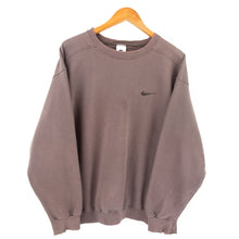Load image into Gallery viewer, VINTAGE RARE NIKE BROWN CREWNECK - M