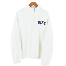 Load image into Gallery viewer, VINTAGE NIKE EMBROIDERED 1/4 ZIP - L