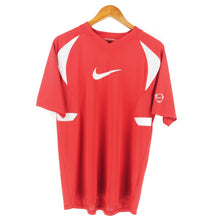 Load image into Gallery viewer, VINTAGE NIKE SWOOSH FOOTBALL T SHIRT - L