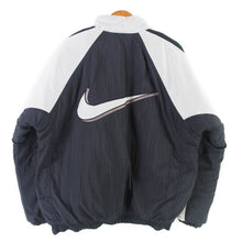 Load image into Gallery viewer, VINTAGE NIKE BIG SWOOSH PUFFY JACKET - M