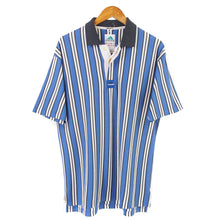 Load image into Gallery viewer, VINTAGE ADIDAS EQT STRIPED POLO SHIRT - L