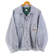 Load image into Gallery viewer, VINTAGE QUIKSILVER LINED DENIM JACKET - XL