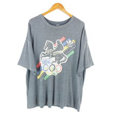 Load image into Gallery viewer, VINTAGE RARE 80's ADIDAS OLYMPIC GRAPHIC T SHIRT - XL