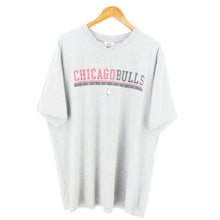 Load image into Gallery viewer, VINTAGE NIKE CHICAGO BULLS NECK SWOOSH T SHIRT - XL