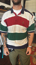 Load image into Gallery viewer, VINTAGE CHAPS RALPH LAUREN STRIPED POLO SHIRT - L/XL