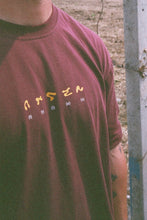 Load image into Gallery viewer, TRIAX TECHNICAL GARMENTS "RIVER" T SHIRT - BURGUNDY