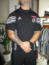 Load image into Gallery viewer, VINTAGE ADIDAS COLLINGWOOD ZIP T SHIRT - XL