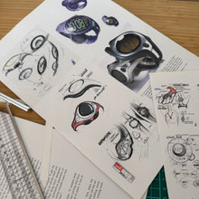 Load image into Gallery viewer, VINTAGE 2004 NIKE TRIAX PRINTS - 3x FRAMED PRINTS & BOOK