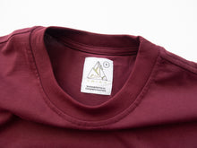Load image into Gallery viewer, TRIAX TECHNICAL GARMENTS "RIVER" T SHIRT - BURGUNDY