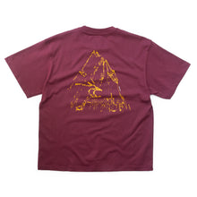 Load image into Gallery viewer, TRIAX TECHNICAL GARMENTS "RIVER" T SHIRT - BURGUNDY