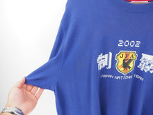 Load image into Gallery viewer, VINTAGE ADIDAS 2002 JAPAN NATIONAL TEAM T SHIRT - L