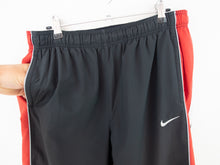 Load image into Gallery viewer, VINTAGE NIKE NYLON BAGGY TRACK PANTS - 34'