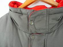 Load image into Gallery viewer, VINTAGE NIKE BROWN BIG SWOOSH PUFFER JACKET - XXL