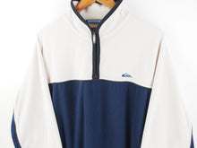 Load image into Gallery viewer, VINTAGE QUIKSILVER EMBROIDERED FLEECE 1/4 - XL