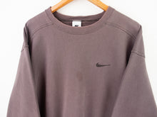 Load image into Gallery viewer, VINTAGE RARE NIKE BROWN CREWNECK - M