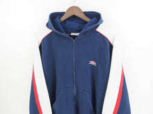 Load image into Gallery viewer, VINTAGE UMBRO DETAILED ZIP HOODIE - L