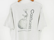 Load image into Gallery viewer, VINTAGE CARHARTT DISTRESSED T SHIRT - XL