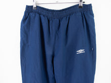 Load image into Gallery viewer, VINTAGE UMBRO EMBROIDERED TRACKPANTS - S