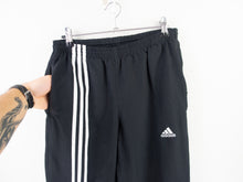 Load image into Gallery viewer, VINTAGE ADIDAS STRIPE TRACK PANTS - WMNS M