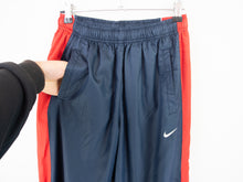Load image into Gallery viewer, VINTAGE NIKE STRAIGHT LEG TRACKPANTS - M