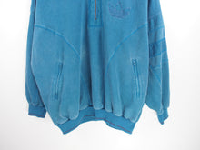 Load image into Gallery viewer, VINTAGE ADIDAS EMBROIDERED 1/4 ZIP - XL