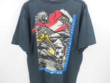 Load image into Gallery viewer, VINTAGE RARE NIKE SOCCER GRAPHIC T SHIRT - L