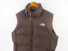 Load image into Gallery viewer, VINTAGE RARE BROWN NORTH FACE 700 PUFFER VEST - M/L