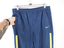 Load image into Gallery viewer, VINTAGE NIKE STRIPE TRACKPANTS - M