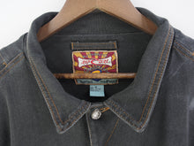 Load image into Gallery viewer, VINTAGE RIPCURL EMBROIDERED DENIM JACKET - L/XL