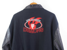 Load image into Gallery viewer, VINTAGE MELBOURNE DEMONS WOOL BOMBER JACKET - XL