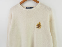 Load image into Gallery viewer, VINTAGE POLO RALPH LAUREN CREST KNIT - M/L