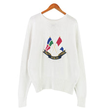 Load image into Gallery viewer, VINTAGE RARE 1987 POLO CROSS FLAG KNIT - L