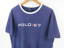 Load image into Gallery viewer, VINTAGE POLO SPORT 67 GRAPHIC T SHIRT - L