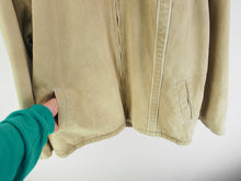 Load image into Gallery viewer, VINTAGE RUSTY SHERPA LINED JACKET - XL