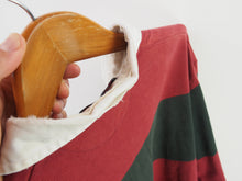 Load image into Gallery viewer, VINTAGE POLO SPORT STRIPED RUGBY JUMPER - L