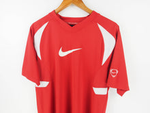 Load image into Gallery viewer, VINTAGE NIKE SWOOSH FOOTBALL T SHIRT - L
