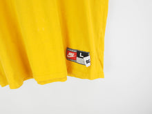 Load image into Gallery viewer, VINTAGE NIKE LAKERS EMBROIDERED T SHIRT - L