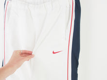 Load image into Gallery viewer, VINTAGE NIKE STRAIGHT STRIPE TRACKPANTS - M