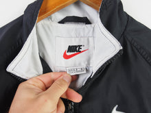 Load image into Gallery viewer, VINTAGE NIKE BGI SWOOSH WINDBREAKER - WMNS S/M
