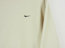 Load image into Gallery viewer, VINTAGE NIKE SWOOSH CREAM CREWNECK - XL