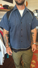 Load image into Gallery viewer, VINTAGE RUSTY EMBROIDERED BUTTON UP SHIRT - L
