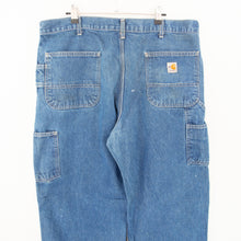 Load image into Gallery viewer, VINTAGE CARHARTT BAGGY DENIM CARPENTERS - 38&#39;
