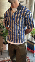 Load image into Gallery viewer, VINTAGE ADIDAS EQT STRIPED POLO SHIRT - L
