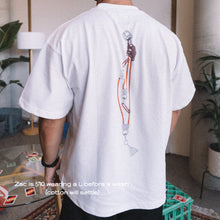 Load image into Gallery viewer, TRIAX 'BUNGEE' SYSTEM T-SHIRT - WHITE
