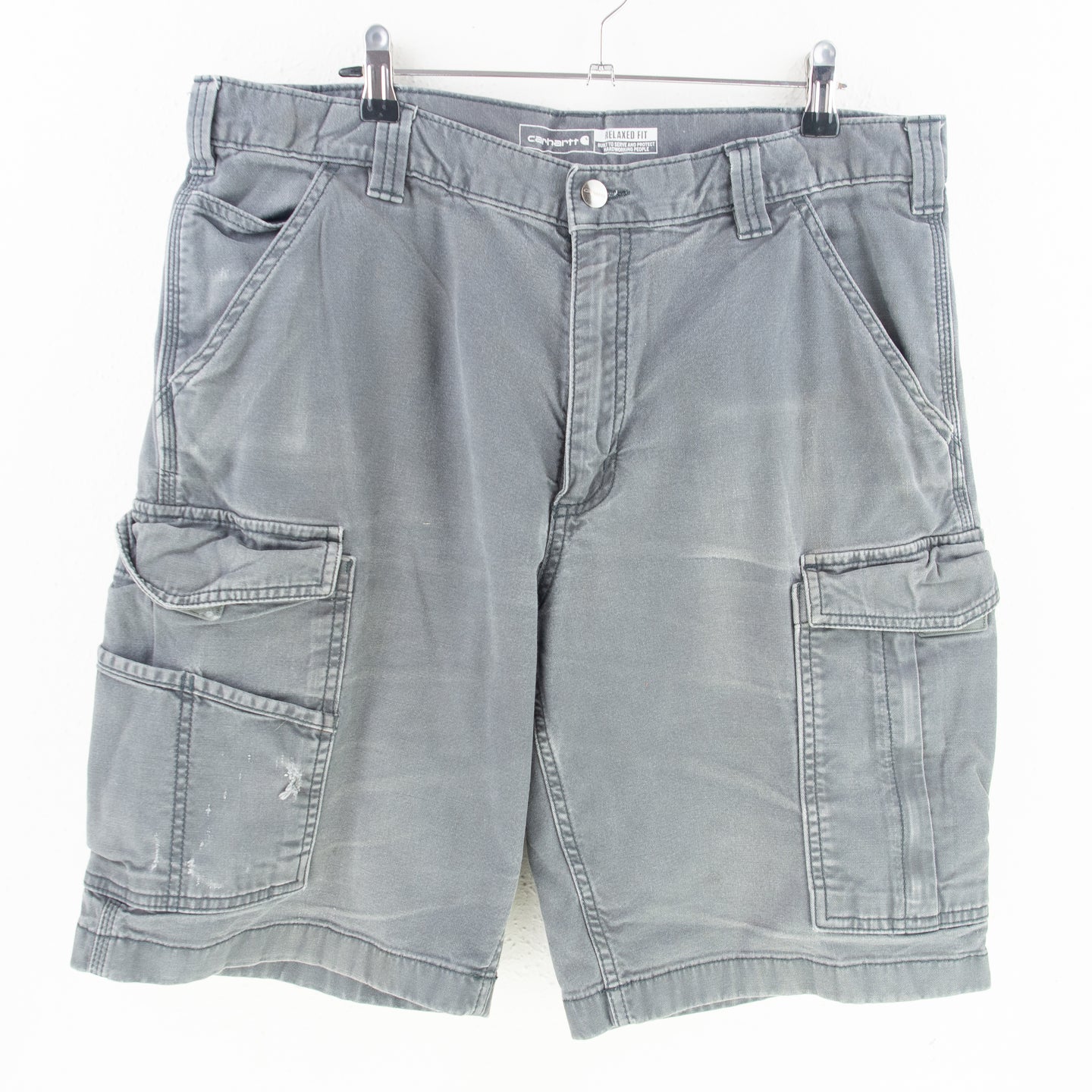 VINTAGE CARHARTT CARGO SHORTS - 36'