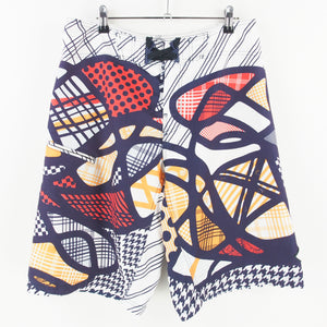 VINTAGE Y2K REEF ABSTRACT BOARDIES - 32'