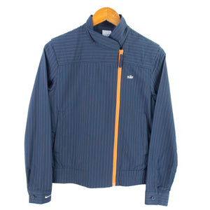 VINTAGE NIKE ASYMETRICAL ZIP JACKET - WMNS S