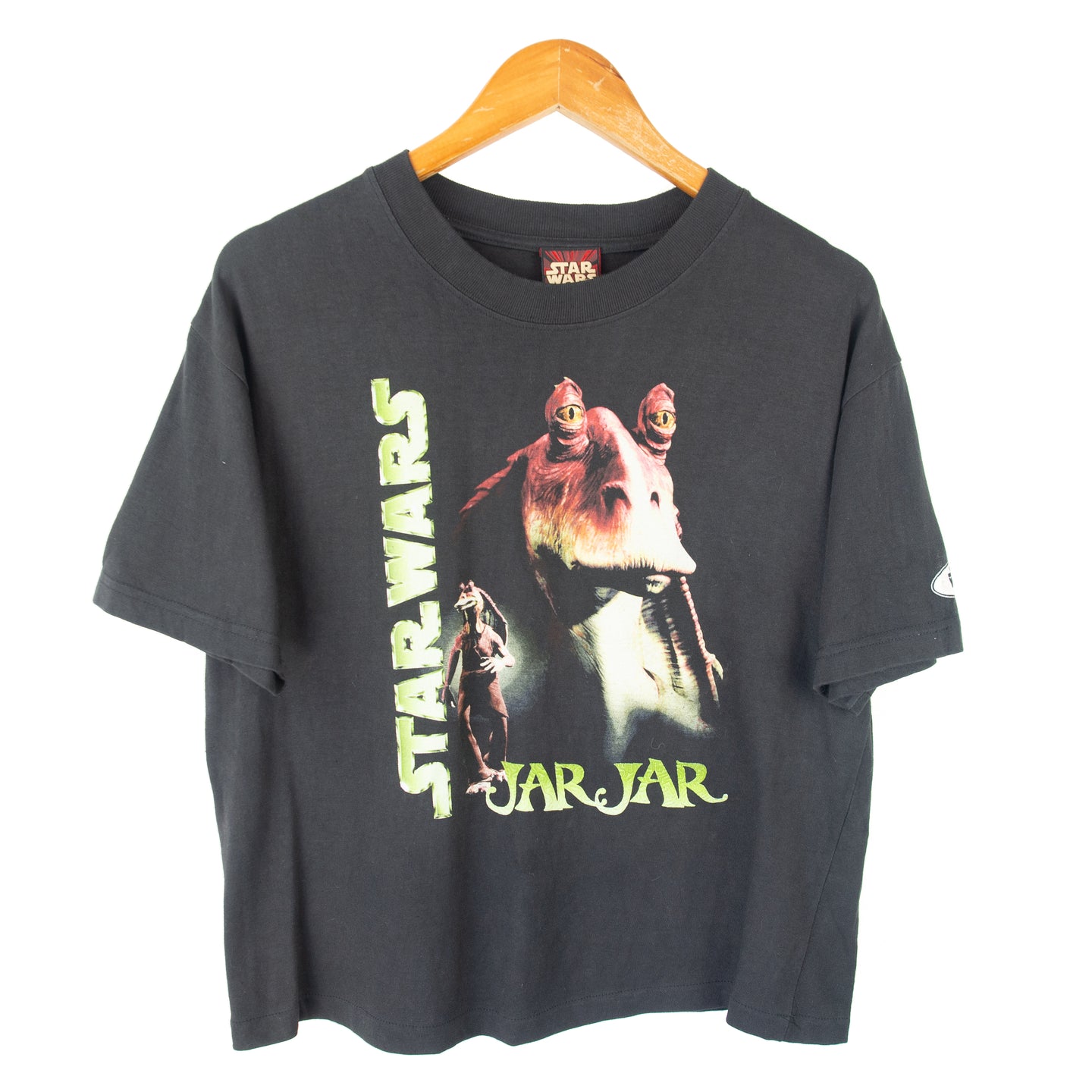 VINTAGE STAR WARS JAR JAR BINKS T SHIRT - S