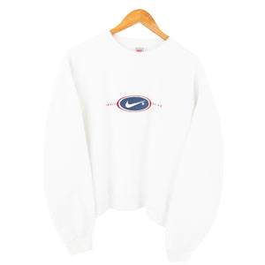 VINTAGE NIKE EMBROIDERED CREWNECK - M